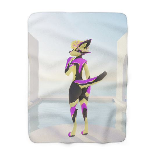 Cozy Deuzear Fleece Blanket